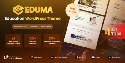 Eduma v5.7.5 – Education WordPress Theme
