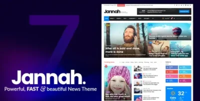 Jannah News v7.5.1 – Newspaper Magazine News AMP BuddyPress